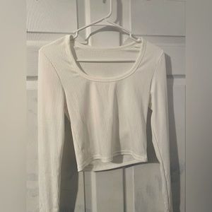 White long sleeve shirt